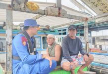 Ditpolairud Berikan Imbauan Kamtibmas kepada Nelayan di DAS Kumai