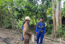 Sambang Humanis, KP XVIII-2001 Sampaikan Pesan Kamtibmas kepada Warga Pesisir Sungai Buntok
