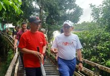 Pj Bupati Barito Utara Cek Jembatan Karang Jawa dan Lokasi Relokasi Warga di Jalan Lingkar Kota
