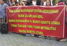 AMPD Barito Utara Tuntut ASN dan Perangkat Daerah Netral, Bantah Demo Dibayar