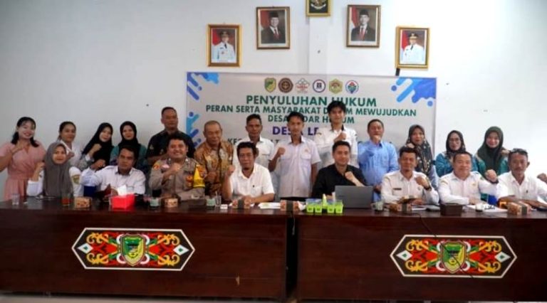 Siapkan Posbakum, Pemdes Lemo I Sosialisasikan Penyuluhan Hukum