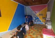 Anak-Anak Pesisir Kunjungi Pondok Baca Ditpolairud Polda Kalteng di Pegatan