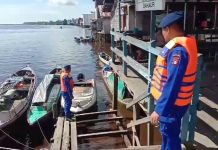 Ditpolarud Polda Kalteng Patroli Rutin, Jamin Kamtibmas DAS Kahayan Bahaur