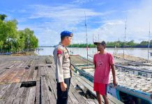 Ditpolairud Polda Kalteng Sambangi Masyarakat, Edukasi Bahaya Terorisme dan Radikalisme