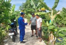 Ditpolairud Sambang Desa, Warga DAS Kahayan Bahaur Menjadi Aman dan Nyaman