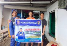 Personel Ditpolairud Proteksi Para Nelayan dari Ancaman Narkoba