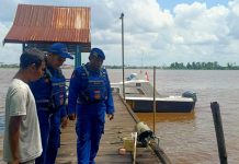 Personel Ditpolairud Bersinergi dengan Masyarakat Ciptakan Sitkamtibmas Kondusif