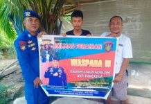 Personel Ditpolairud Tingkatkan Kesadaran Warga Hadapi Ancaman