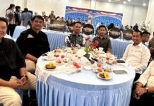 Dua Paslon Hadiri Jamuan Makan Malam Bersama Gubernur Kalteng