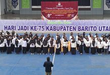 KPU Barito Utara Lantik KPPS, Siska : Bekerja junjung Sila I, takut kepada Tuhan YME