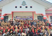 Bupati Heriyus Lepas Peserta Pelatihan Operator Alat Berat dan Diksar Satpam