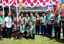 Bupati Heriyus Hadiri Upacara Peringatan Hari Jadi Ke-23 Kabupaten Barito Timur