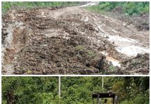 Dekat PSU, Dinas PUPR Barito Utara Gercep Perbaiki Jalan Sei Liju-Benangin