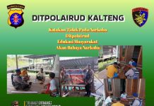 Ditpolairud Gandeng Masyarakat Cegah Narkoba di DAS Arut