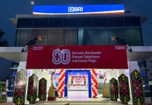 Kobarkan Semangat Nasionalisme, Branch Office BRI Muara Teweh Dekorasi Kantor