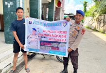 Ditpolairud Polda Kalteng dan Masyarakat Seruyan Cegah Penyebaran Radikalisme