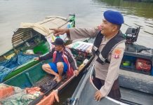 Ditpolairud Edukasi Nelayan DAS Kumai Hindari Illegal Fishing