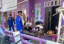 Wujudkan Kamtibmas di DAS Kahayan Personil Ditpolairud Sambangi Warga