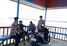 Personel Ditpolairud Hadir, Suasana Pantai “We Love Jelai” Aman dan Nyaman 