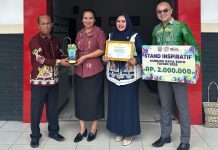 TP PKK Murung Raya Raih Juara Stand Inspiratif