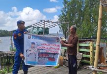 Polisi RW Bawa Pesan Kamtibmas di DAS Kumai