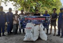 Personel Ditpolairud Jadikan Lingkungan DAS Mentaya Asri