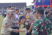 Gubernur Kalteng Bersama 4 Jenderal Langsung Memonitor PSU Barito Utara