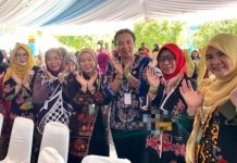 Ketua TP PKK Mura Warnita Heriyus Hadiri Puncak HUT ke 45 Dekranas