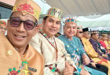 Bupati Heriyus Hadiri Peringatan Hari Hari Jadi ke-68 Kota Palangka Raya