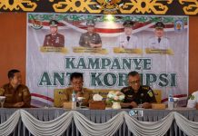 Pemkab Mura Komitmen Wujudkan Pemerintahan Bersih, Kampanyekan Anti Korupsi