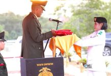 Dandim 1013/MTW, Agussalim Tuo Pimpin Penurunan Bendera HUT RI