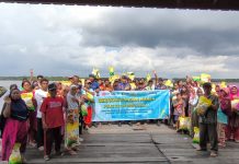 Gerakan Pangan Murah Ditpolairud Polda Kalteng, Salurkan Beras ke DAS Mentaya