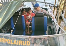 Anak-Anak Bantaran Sungai Rajin Membaca, Ditpolairud Sediakan Fasilitas PBMH