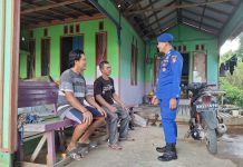 Sambang Warga DAS Barito, Ditpolairud Jaga Kamtibmas 