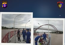 Ditpolairud Polda Kalteng Jaga Kamtibmas Ikon Wisata Palangkaraya