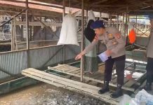 Ditpolairud Bina Sektor Perikanan, Dukung Ketahanan Pangan di DAS Kahayan