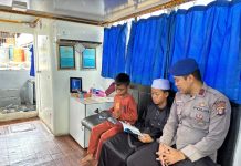 Perpustakaan Terapung Ditpolairud, Tempat Favorit Anak-anak Sungai Barito