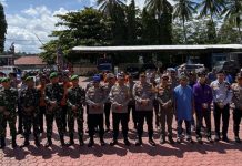 Polres Barito Utara Gelar Patroli Skala Besar, Libatkan Berbagai Komponen
