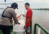 Patroli Rutin, Kapal Ditpolairud Pastikan Keselamatan Pelayaran di DAS Mentaya