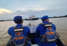 Ditpolairud Patroli Rutin Perairan, Alur Pelayaran Tertib, Situasi DAS Kahayan Kondusif