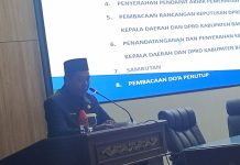 Wabup Barito Utara Felix Tingan Pertama Kali Ikut Rapat Paripurna di DPRD, Ini Hasilnya