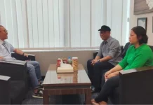 Datangi BRI Cabang Muara Teweh, Anggota DPRD Gun Sirwitanto Tanya Soal Dana Nasabah