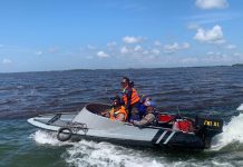 Hari Ke-7, Tim SAR Gabungan Ditpolairud Polda Kalteng Cari Korban Tenggelam di DAS Jelai