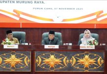 DPRD Mura Gelar Rapat Paripurna Penyampaian Tiga Raperda dan Hasil Reses