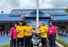 Semangat dan Kebersamaan Warnai Olahraga Bersama Ditpolairud, Sambut HUT ke-75 Polairud