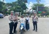 Sosialisasi Zebra Telabang 2025, Kapolres Barito Utara Puji Pengendara Patuh