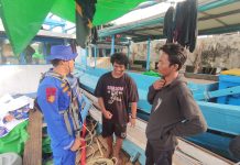 Cegah Kejahatan di Perairan DAS Kumai, Ditpolairud Gencarkan Patroli