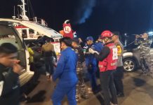 Ditpolairud Polda Kalteng dan SAR Gabungan Evakuasi Mayat Nakhoda TB Surya Perkasa 502