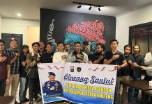 Bincang Santai, Wujud Kemitraan Pers dengan Ditpolairud Polda Kalteng