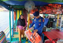 Patroli-Pam Ditpolairud Polda Kalteng, Kamtibmas Wisata Kereng Bangkirai Kondusif